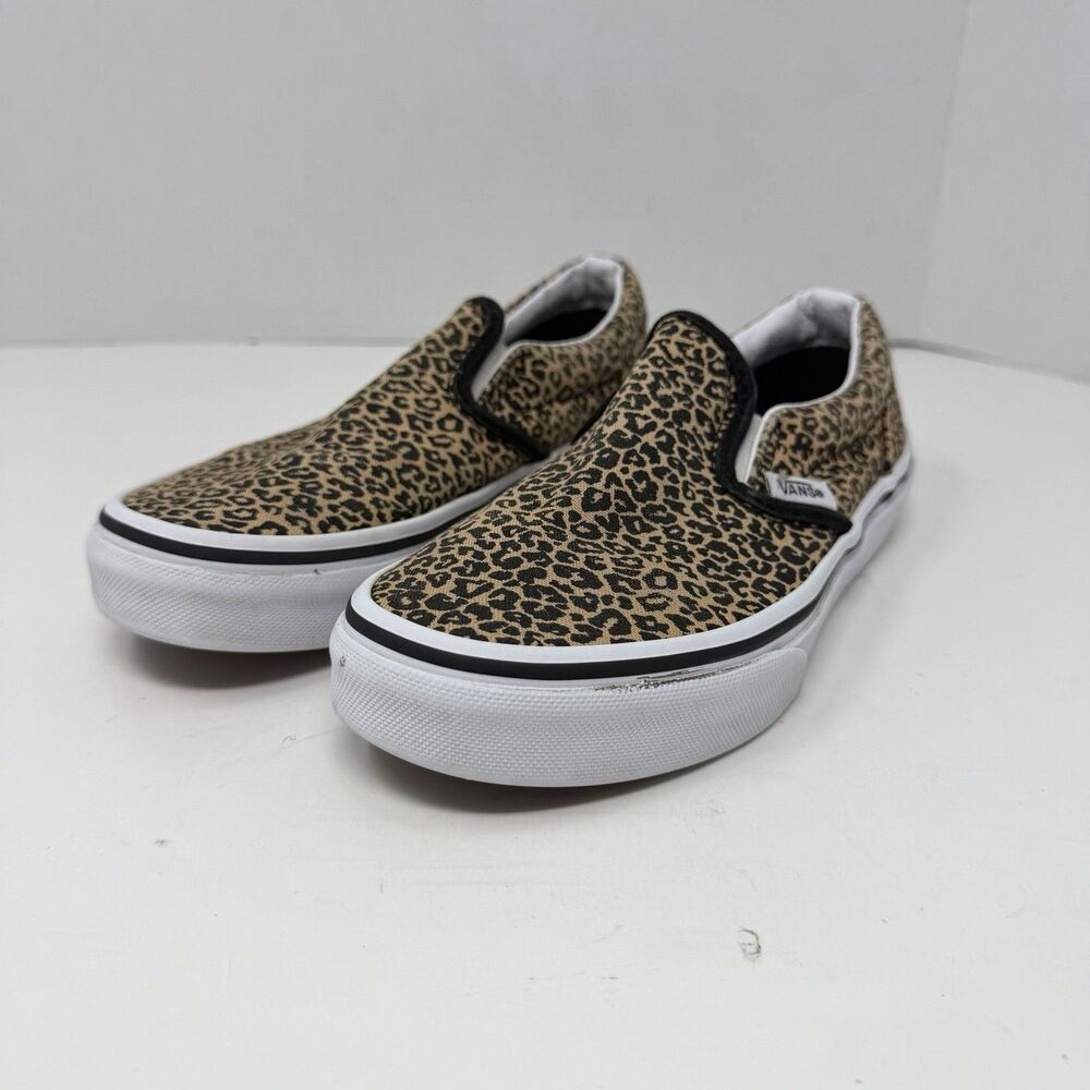 Vans Slip-On Leopard Print Shoes 4001149359 Kids Size 1.5